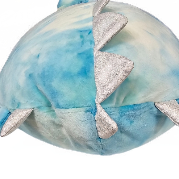 Squismallows Blue and White Dragon Keith Plush Toy - Picture 7 of 14